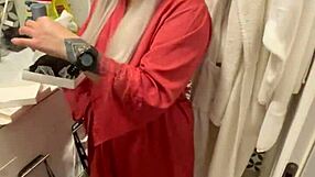 Alina modelista wearing a new penthouse sexy maid dress masturbates to squirting orgasm