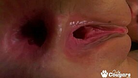 Alicia angel offers her asshole to a stranger for hardcore cum swapping