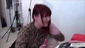 Donna Austin's Deepthroat Blowjob