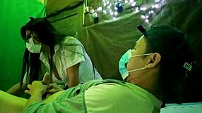 Ebony Milf Rides Stepson Anal