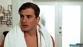 Masseuse Charlotte Sins Blows Client Nathan Bronson