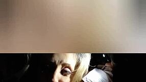 boquete e chupeta no carro com stella still full on red