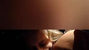 بوكيت وشفط في السيارة مع ستيلا ستيل كاملة بالأحمر