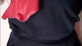 Petite latina teen 18+ films her sexy ass and pussy getting assfucked in homemade anime style, moaning like a slut