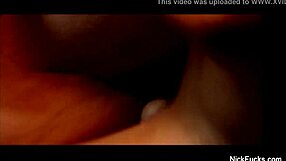 Nick passionately fucks blonde pornstar hard from behind, her big tits bouncing wildly, leading to intense facial cumshot.