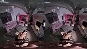 Wanna be on top in dark room VR blowjob!