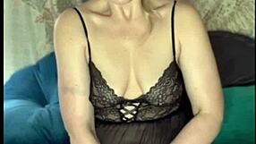 This horny milf couldn't resist. She grabbed a big dildo and played wild in secret.