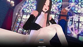 Chatting about succubus in hentai games