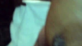 Darkskin shy teen gives first blowjob and gags