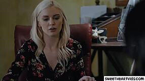 girl on girl licking in advisor's office