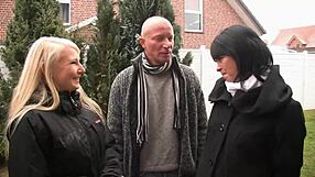 I watched Kati and Patrik in this intense casting session with blowjobs and doggystyle.