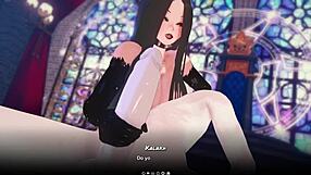 Chatting about succubus in hentai games