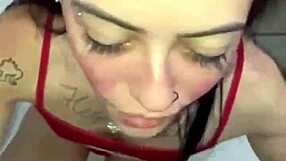 Official carmona delivers intense oral cumshot into eager bitch's mouth