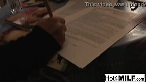 blonde milf zita flaunts her natural tits before giving a blowjob and getting fucked