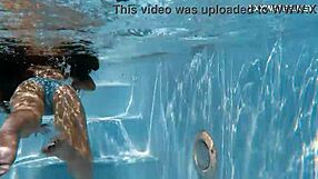 super hot skinny hungarian babe lana swimming