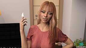 The entrepreneur 08 enjoys steamy moments with a dark-haired teen 18+