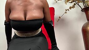 Busty Ebony Nyla Storm Destroys Pussy In Pov