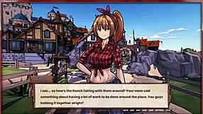 let's play breeding farm, says the redhead milf with big tits