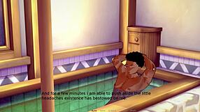 Playing bathroom therapy session