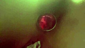 she stuffs her panties solo with toys leading to orgasm