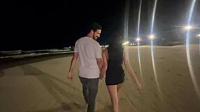 Big Tits African Babe Creampied On Beach Voyeur