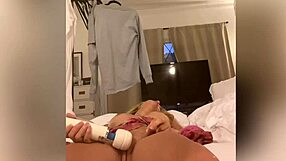 i made that blonde squirt with dildo toys