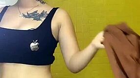 Sexy girl fucks passionately