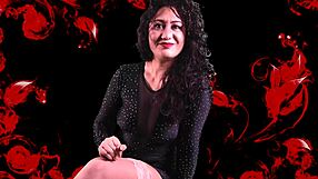 Mature milf instructs handjob session