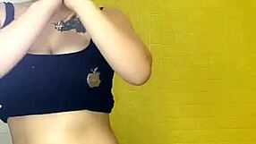 Sexy girl fucks passionately