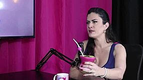 amanda smell in sheer red lingerie, watch these brazilian amateurs swing