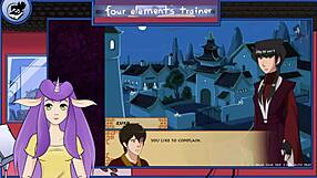 Avatar Royal Handjob Brings Monster Orgasm In Anime Game