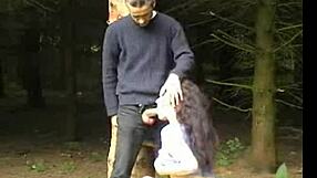 Couples enjoy intimate outdoor moments together