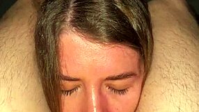 Rough deepthroat domination for my beautiful brunette friend in pov