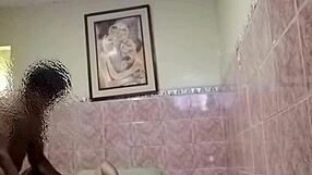 Met my ex and we hooked up for wild orgasms while her man waited at home