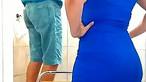 Intimate encounter with the married neighbor while his wife worked, involving passionate kissing and deep thrusting in the living room.