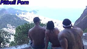 We had an orgy at the top of rio