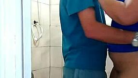 Intimate encounter with the married neighbor while his wife worked, involving passionate kissing and deep thrusting in the living room.