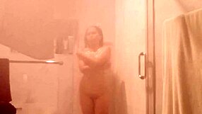 playing in the shower with anal blowjob pussy assfucking masturbation and cumshot