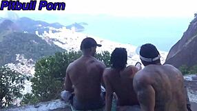 We had an orgy at the top of rio