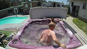 dayanara, wanna join me in this hot tub pov?