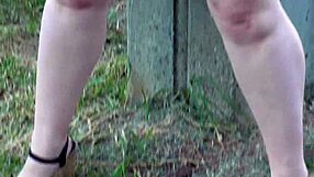 nz milf slut pisses publicly at seaside resort