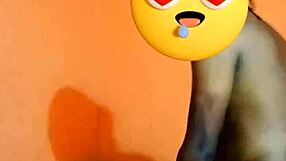 sweet little ebony teen showing off