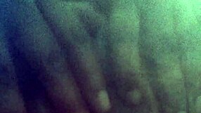 Ebony Beauty Shaved and Dripping Wet with Intense Squirting