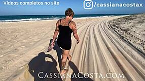 Blonde Milf Rides Husband After Dunes