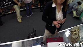 fine chick shows booty and pussy in reality show sucking and fucking