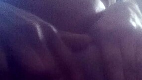 Ebony Beauty Shaved and Dripping Wet with Intense Squirting