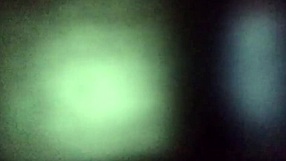 Asian teen with tattoo fucks friend on red sofa in homemade hardcore session.