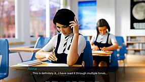 Anna Faces Tough Exam With Big Tits And Brunette Charm In Hard Play Session.