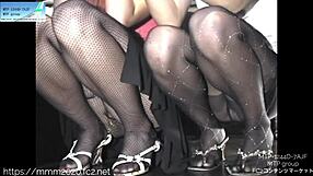 rina-14's legs in stockings and pantyhose evoke strong feelings