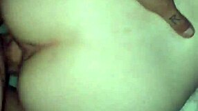 tattooed couple enjoys pov doggystyle with a cum finish